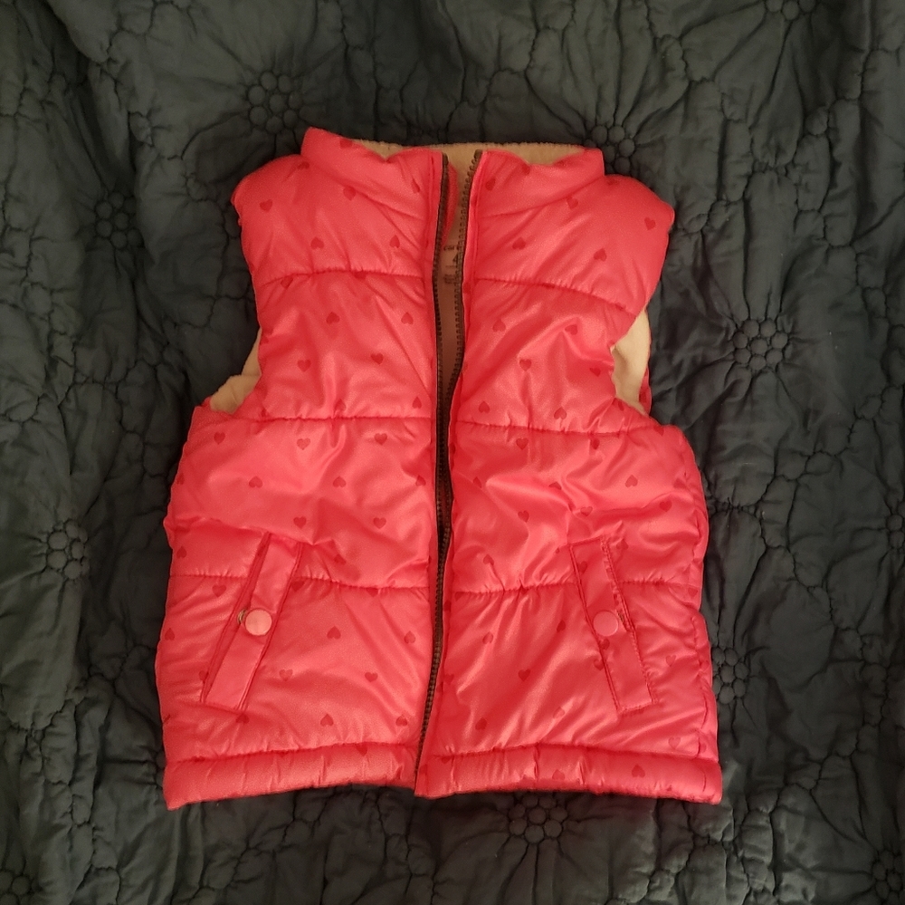 Carters 4T pink vest